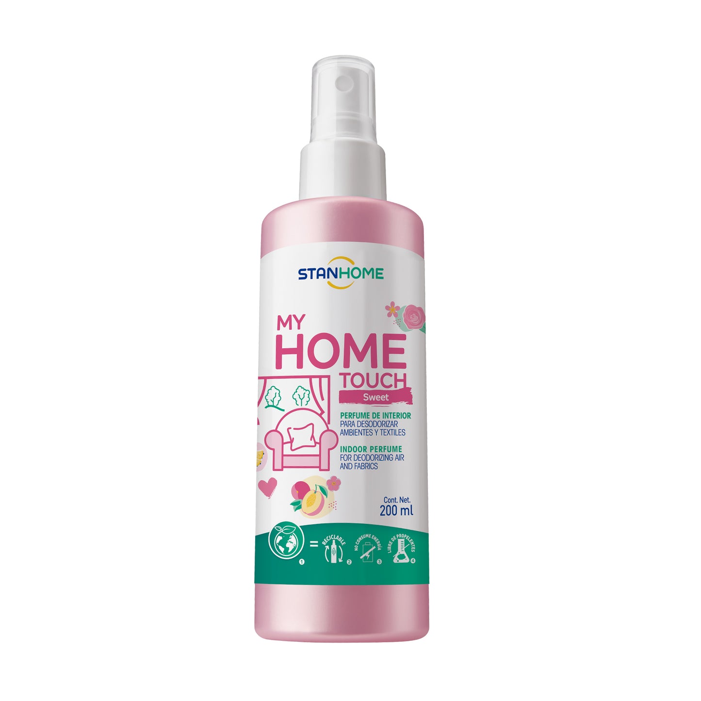 My Home Touch 200 ML | Perfume desodorizante de ambientes y textiles