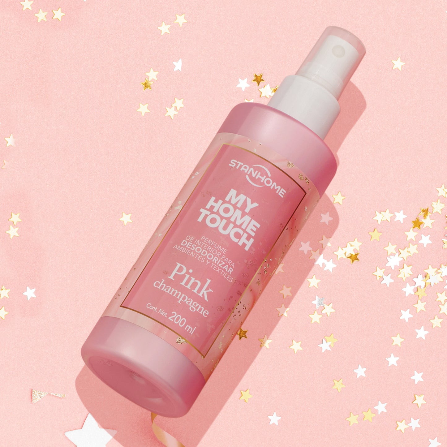 My Home Touch Pink Champagne 200 ML | Perfume desodorizante de ambientes y textiles