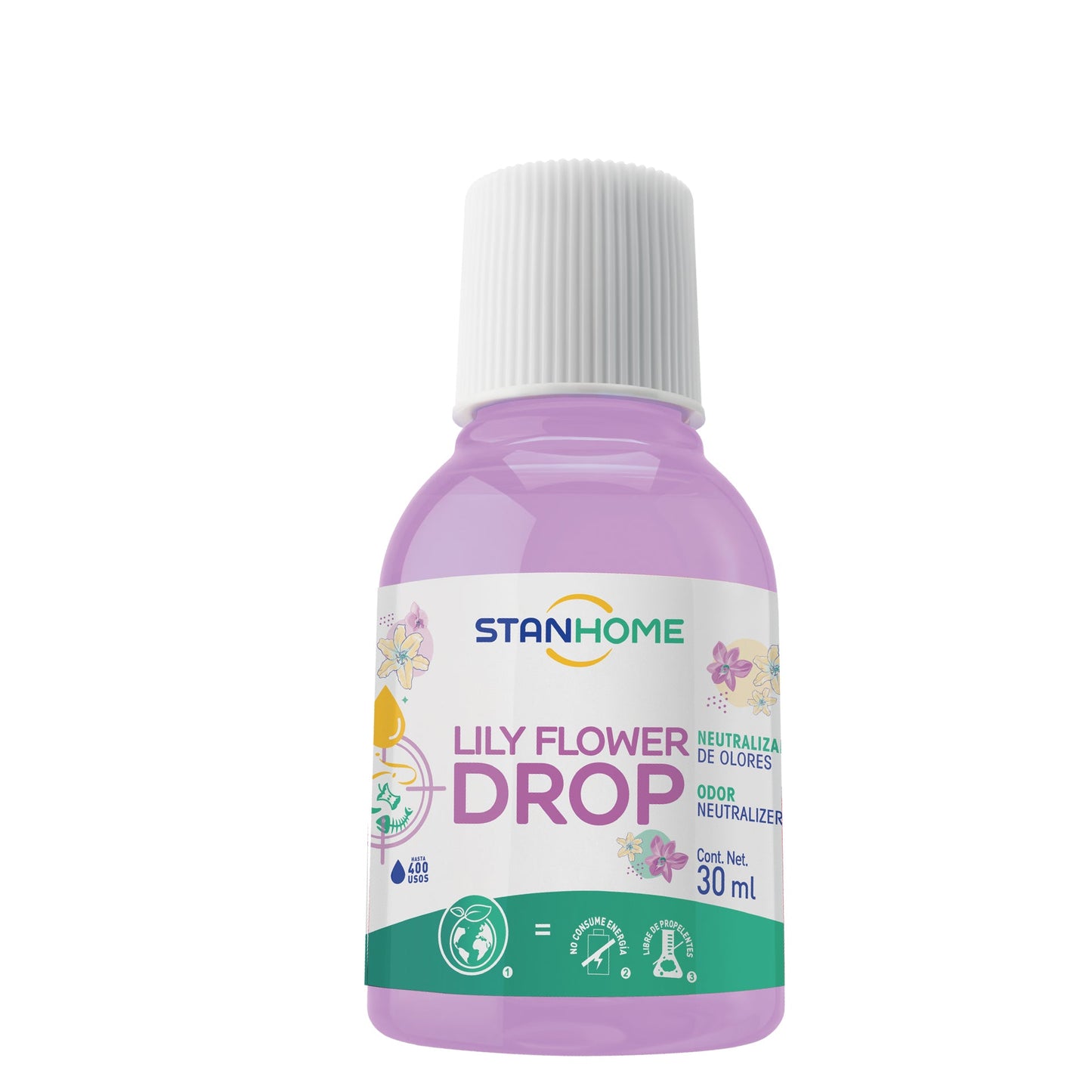 Neutralizador de olores concentrado olor flores lily stanhome