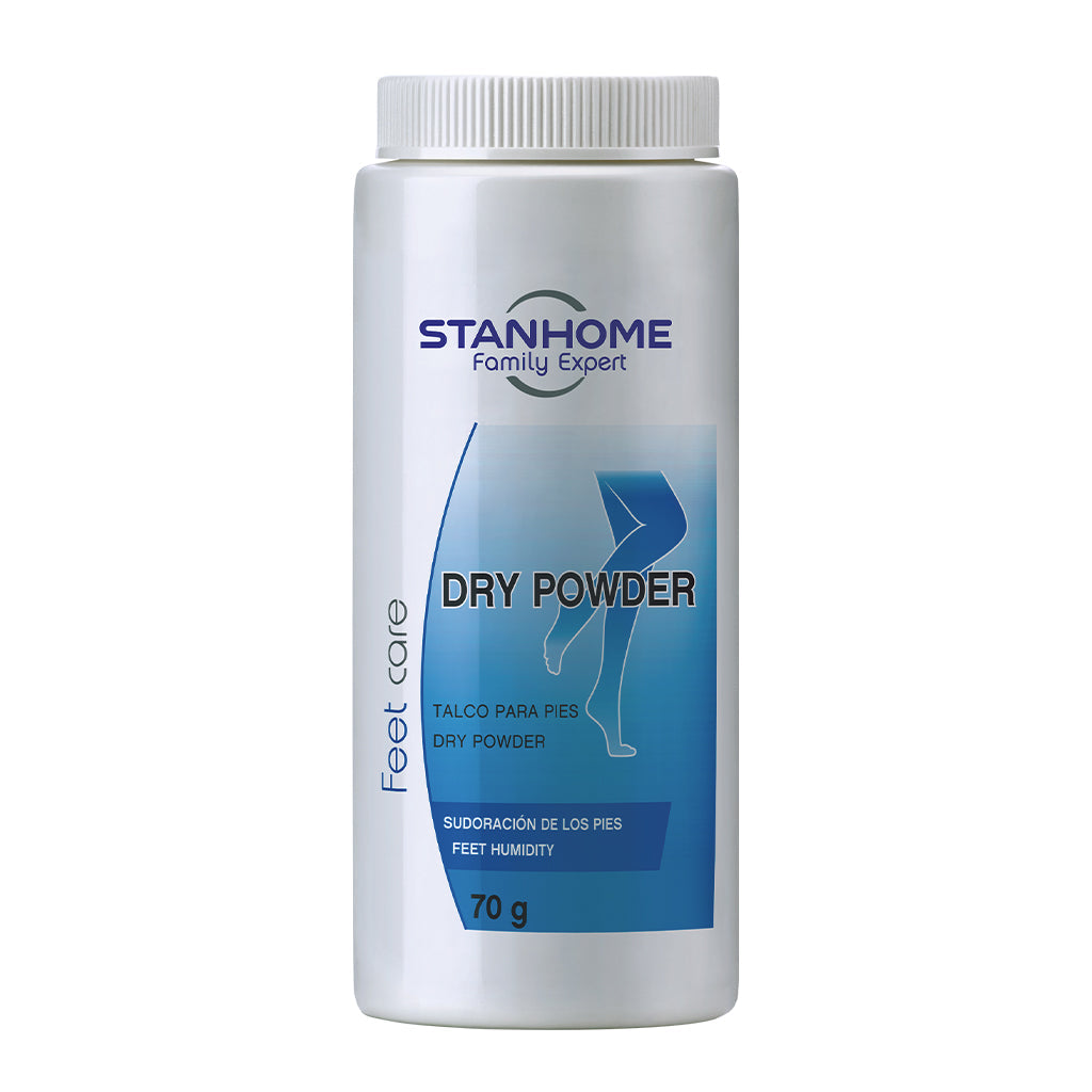 Dry Powder 70 G | Talco para Pies con Protección Antihumedad