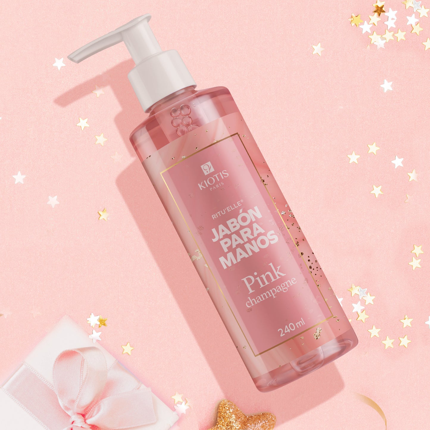 Jabón para manos Pink Champagne 240 ML | Ritu'Elle