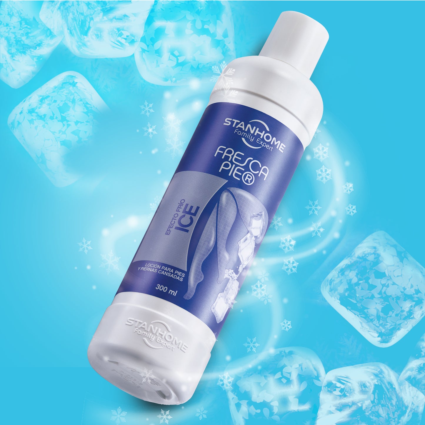 Fresca Pie® Ice 300 ML | Loción para Pies y Piernas Cansadas
