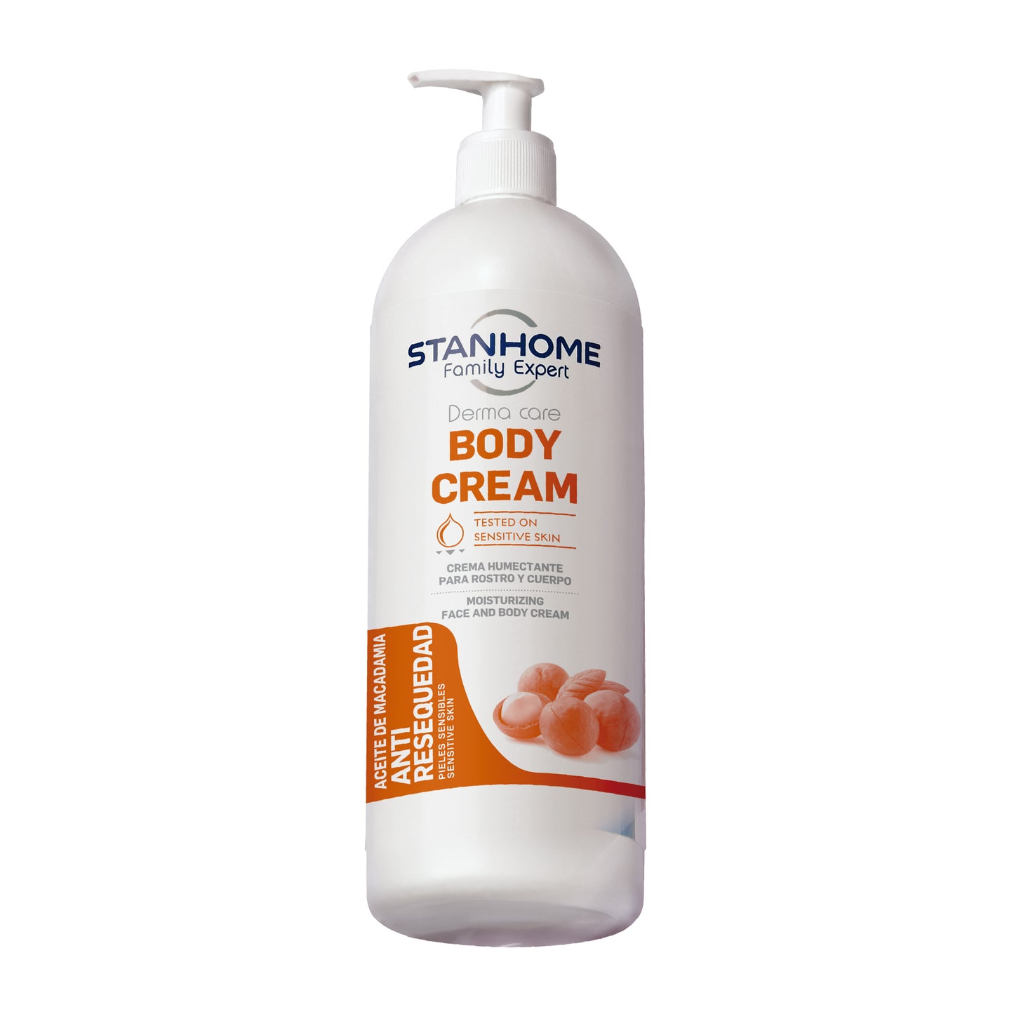 Body Cream 950 ML Crema corporal aceite de macadamia