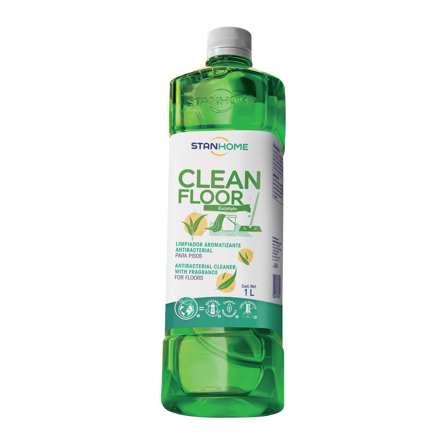 Clean Floor 1L | Limpiador para pisos antibacterial aromatizante