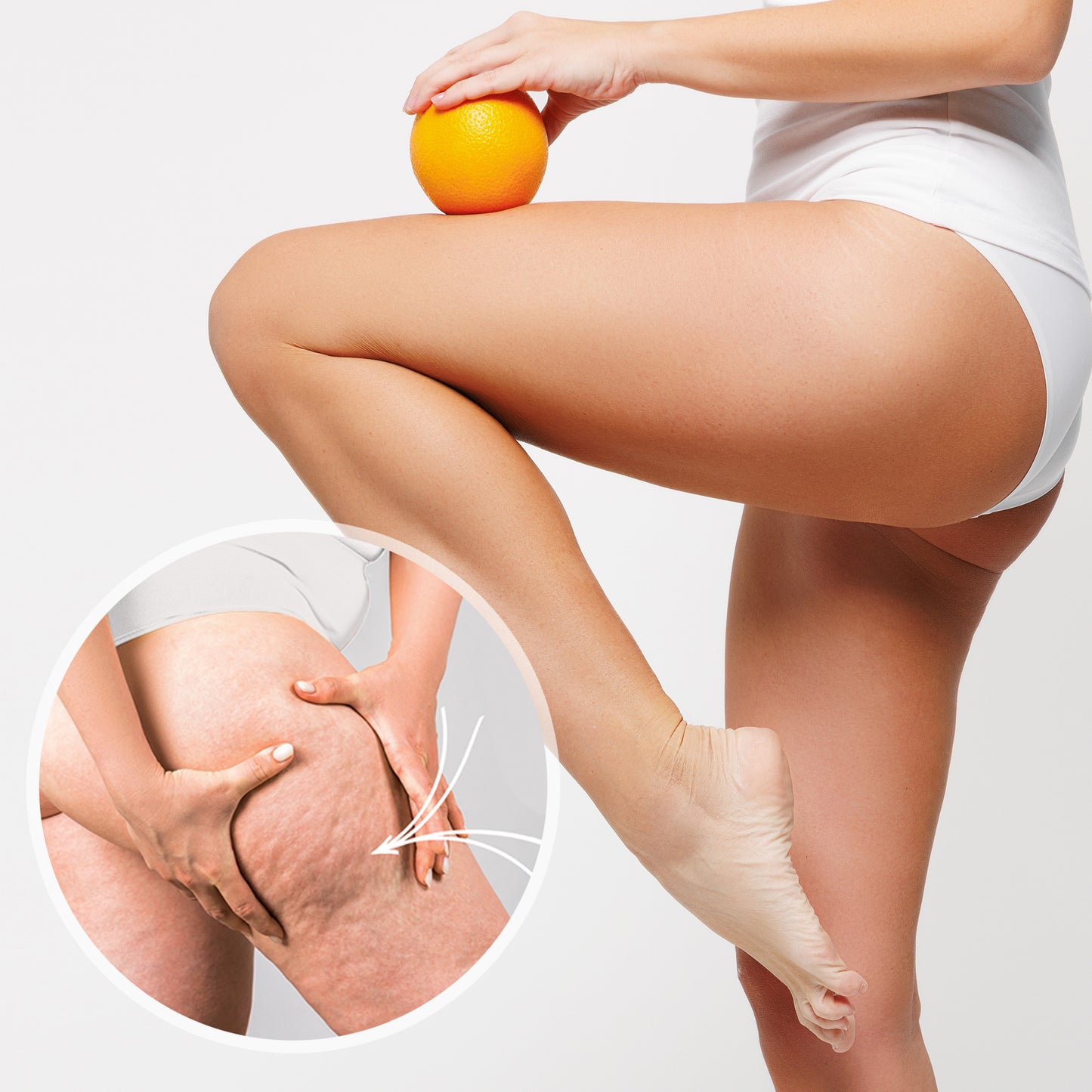 Gel para Piernas con Piel de Naranja 150 G | Gel reafirmante y tonificante para piernas