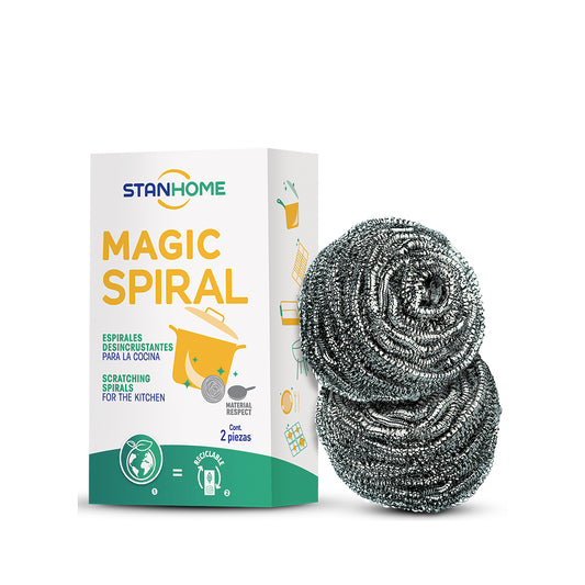 Espirales Mágicas 2 piezas | Espirales desincrustantes para cocina