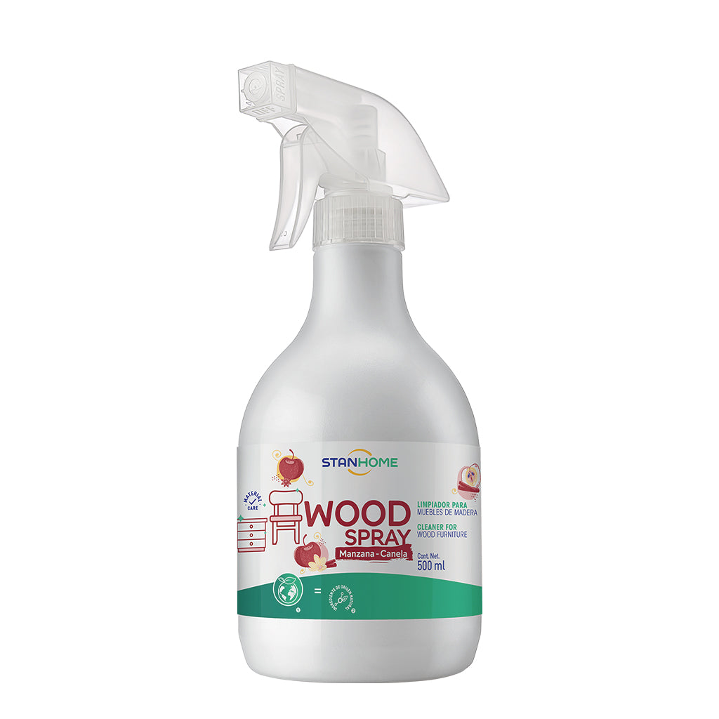 Wood Spray 500 ML | Limpiador para muebles de madera en spray