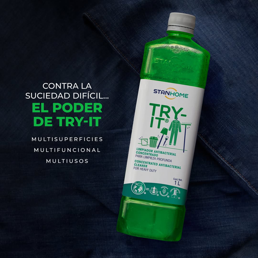 Try-It 1L | Limpiador Antibacterial Concentrado