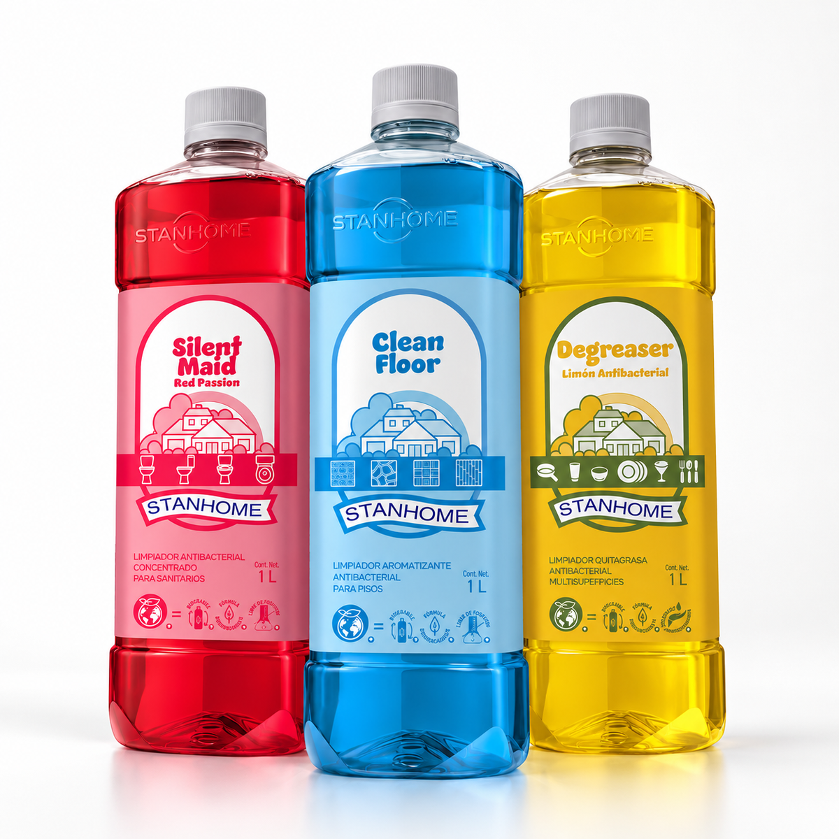 Pack Limpieza Esencial 95.º Aniversario Stanhome | Cocina, Pisos y Sanitarios