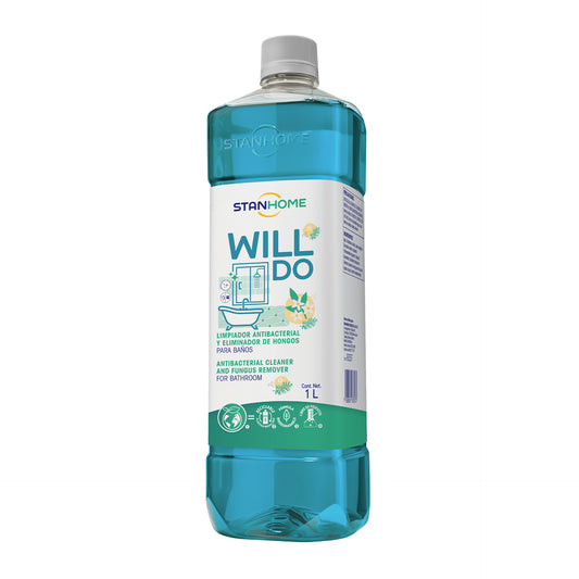 Will Do 1 L | Limpiador Antibacterial Quita Hongos para Baños