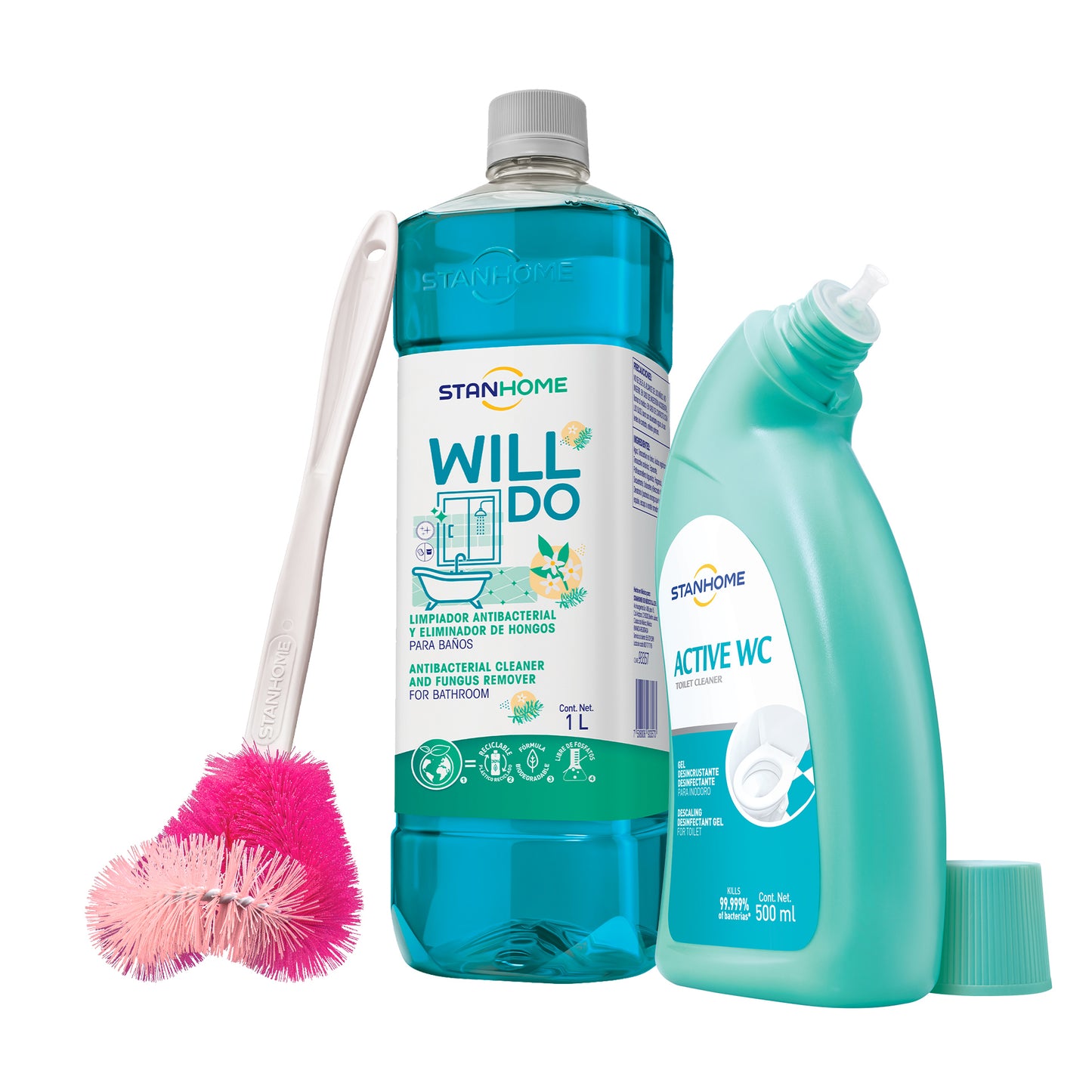 Pack Baño Impecable | 2 Productos + Cepillo