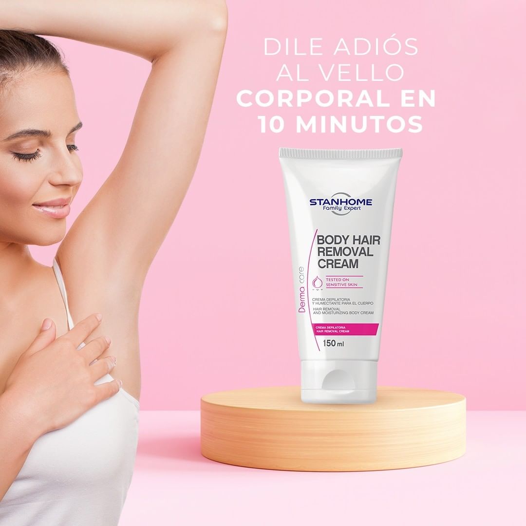 Body Hair Removal Cream 150 ML | Crema depiladora humectante