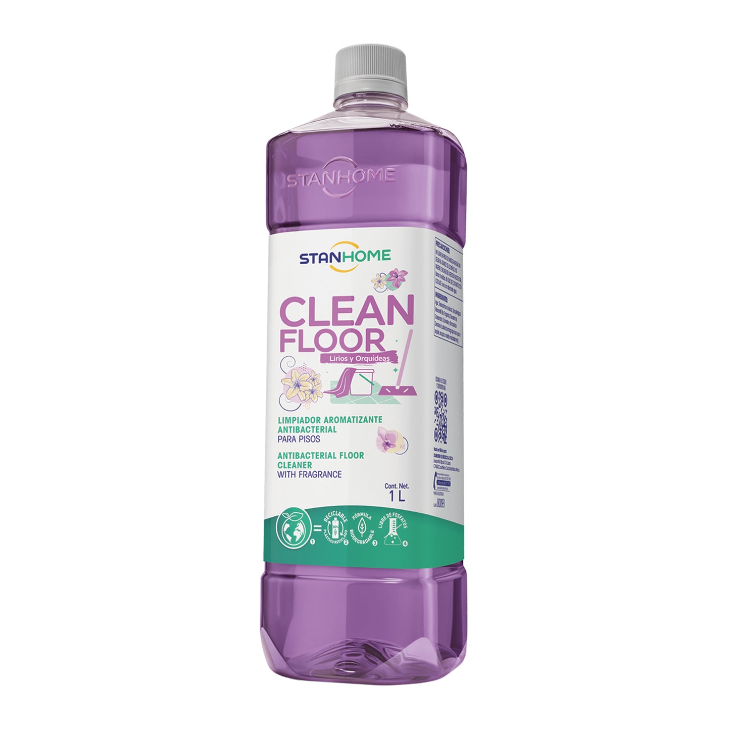 Clean Floor 1L | Limpiador para pisos antibacterial aromatizante