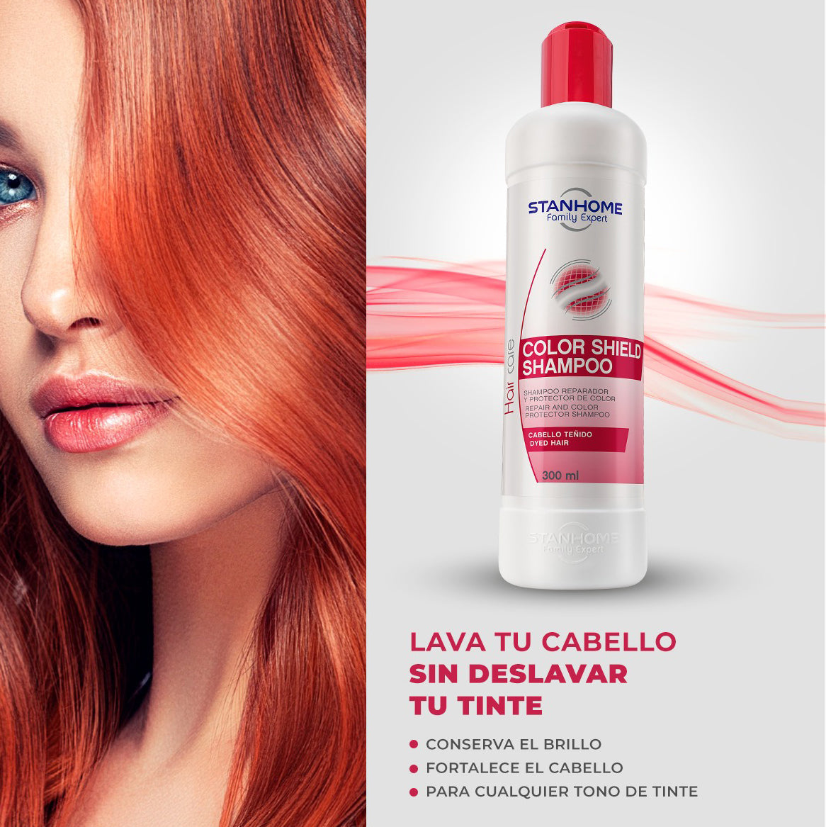 Color Shield Shampoo 300 ML | Shampoo protector y reparador de color