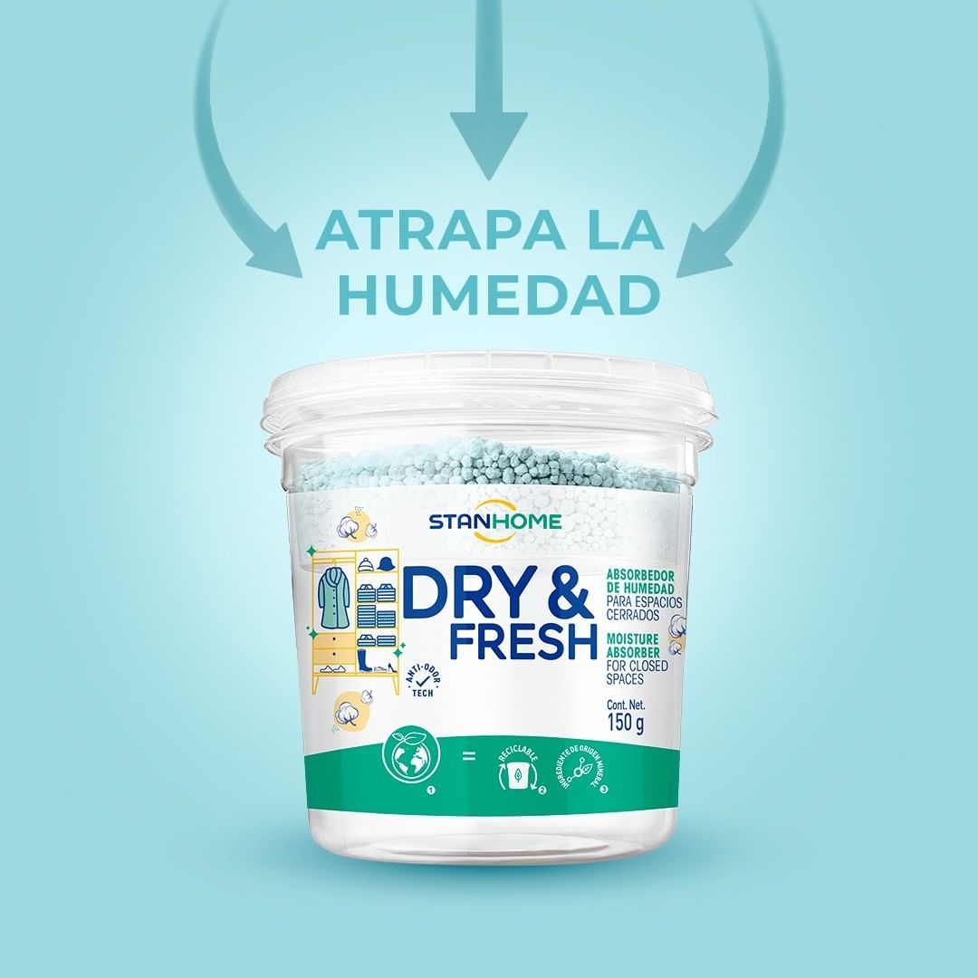 Dry & Fresh 150 G | Absorbedor de humedad
