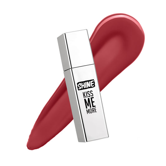 Shine Kiss Me More Labial | Hidratación 24H y Color 12H con Brillo Intenso