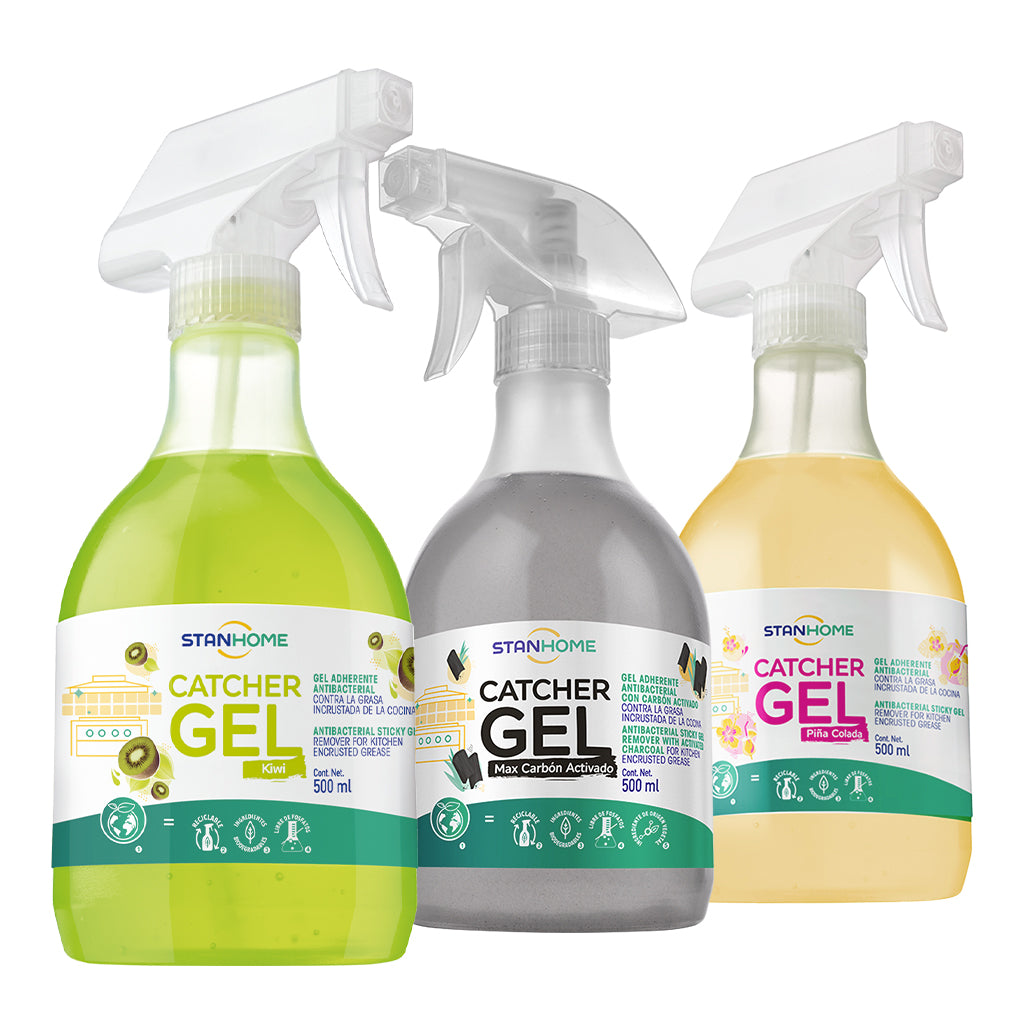 Pack Clean Catcher 3 PZ | Kiwi + Piña Colada + Max Carbón