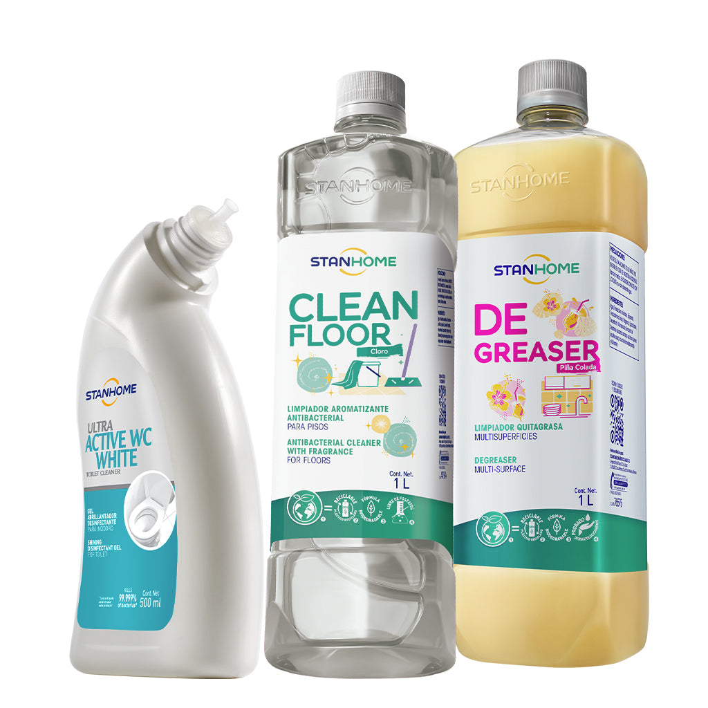 Pack Limpieza Cloro | 3 PZ