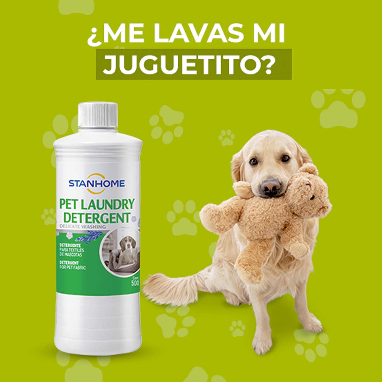 Pet Laundry Detergent 500 ML | Detergente para textiles de mascotas