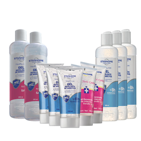Súper Pack de Gel Repelente de Insectos | 10 PZ
