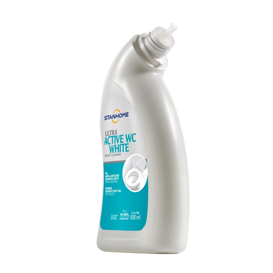 Ultra Active WC White AFG 500 ML | Gel abrillantador desinfectante para inodoro
