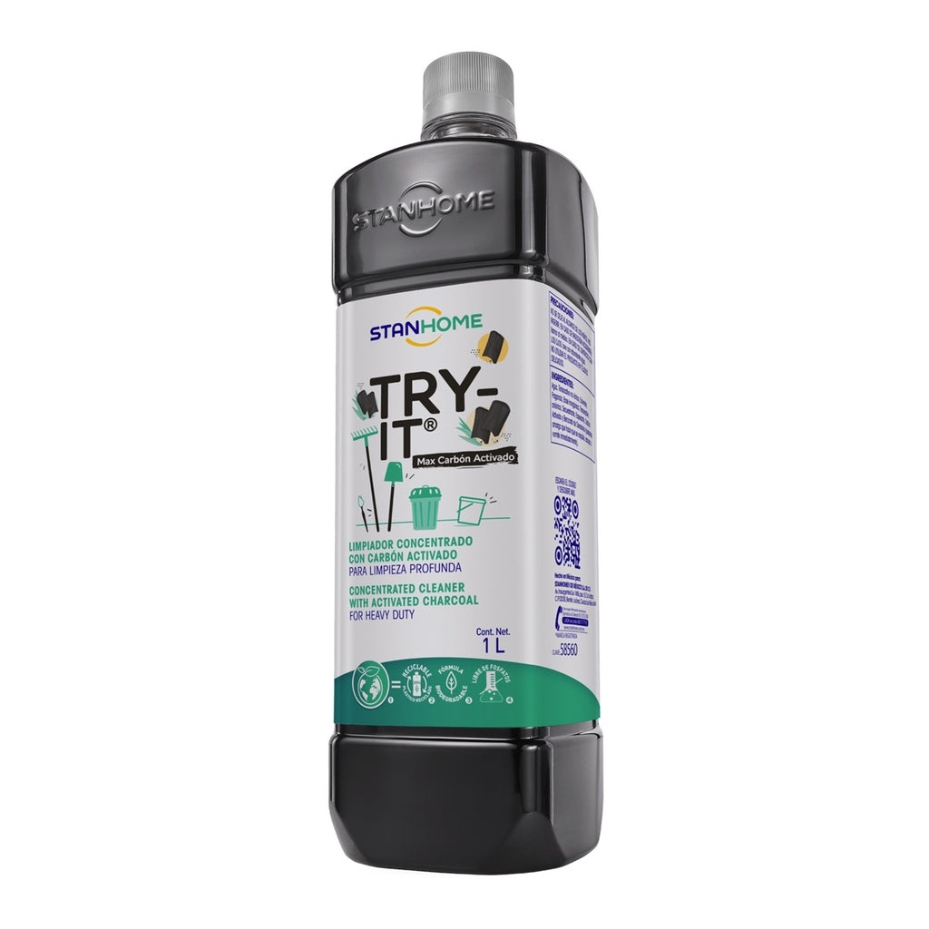 Try-It 1L | Limpiador concentrado con carbón activado