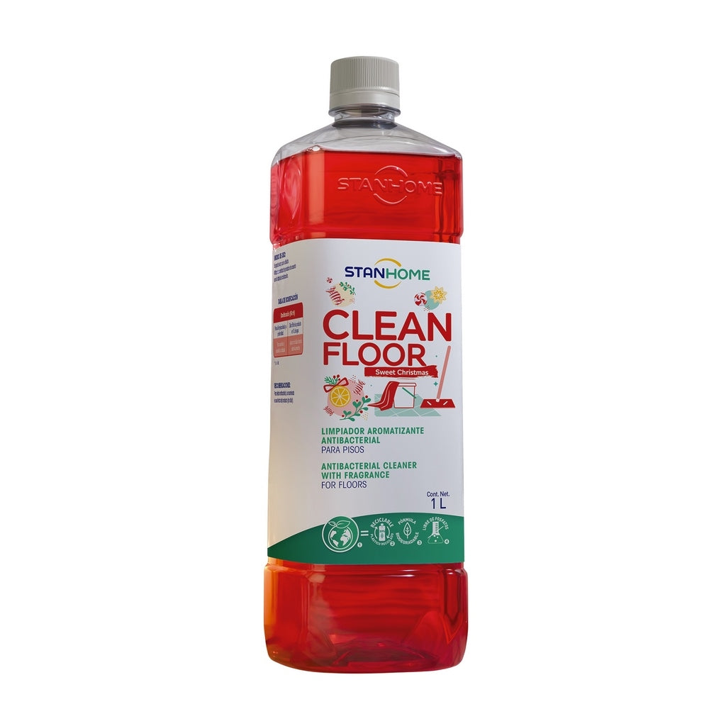 Clean Floor 1L | Limpiador para pisos antibacterial aromatizante