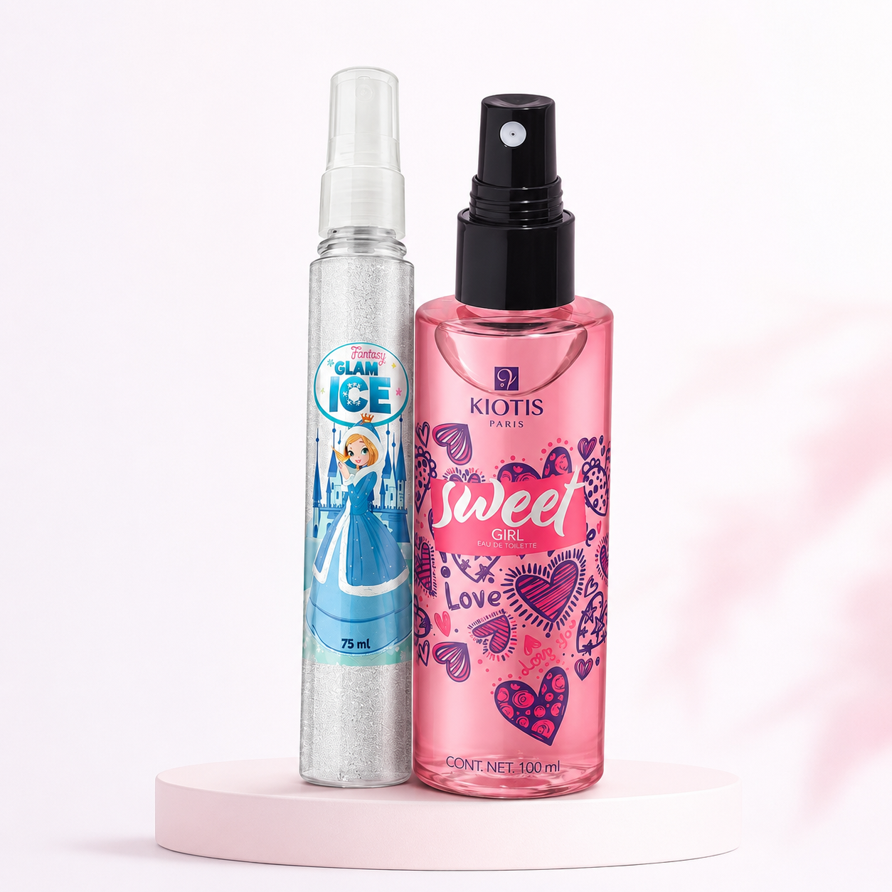 Pack Kiotis Sweet Girl + Fantasy Glam Ice | Perfumes para Mamá e Hija