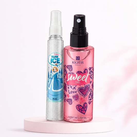 Pack Kiotis Sweet Girl + Fantasy Glam Ice | Perfumes para Mamá e Hija