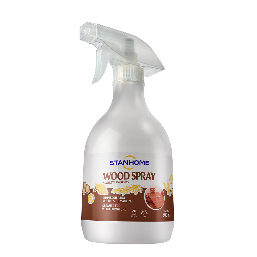 Wood Spray 500 ML | Limpiador para muebles de madera en spray