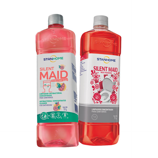 StanPack Silent Maid Duo 2 Piezas · Limpieza y Frescura para tu Baño