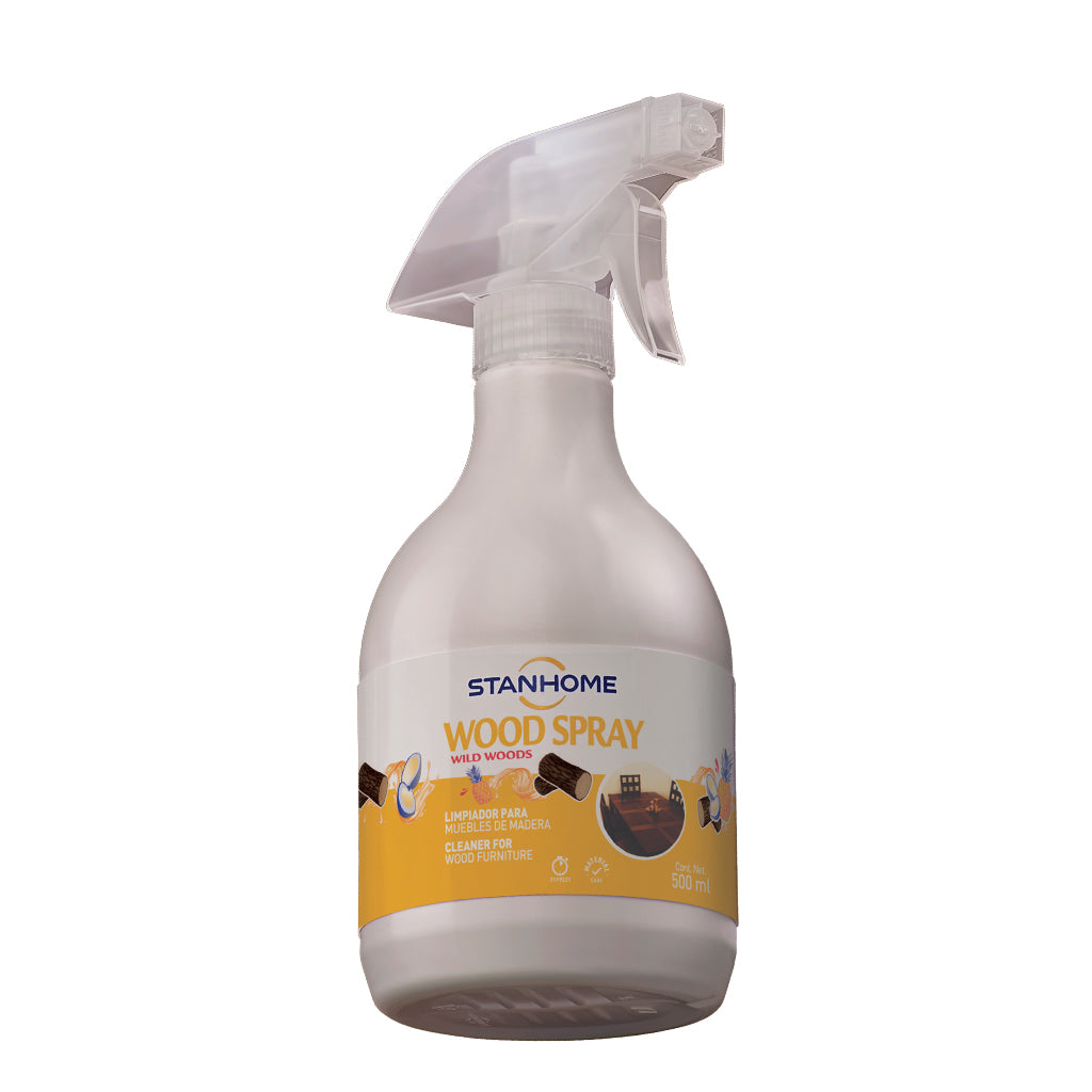 Wood Spray 500 ML | Limpiador para muebles de madera en spray