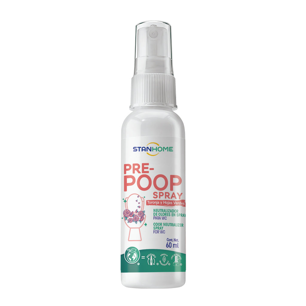 Pre-Poop Spray 60 ML | Neutralizador de olores para inodoro