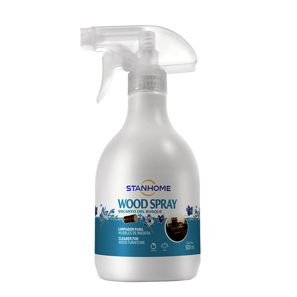 Wood Spray 500 ML | Limpiador para muebles de madera en spray