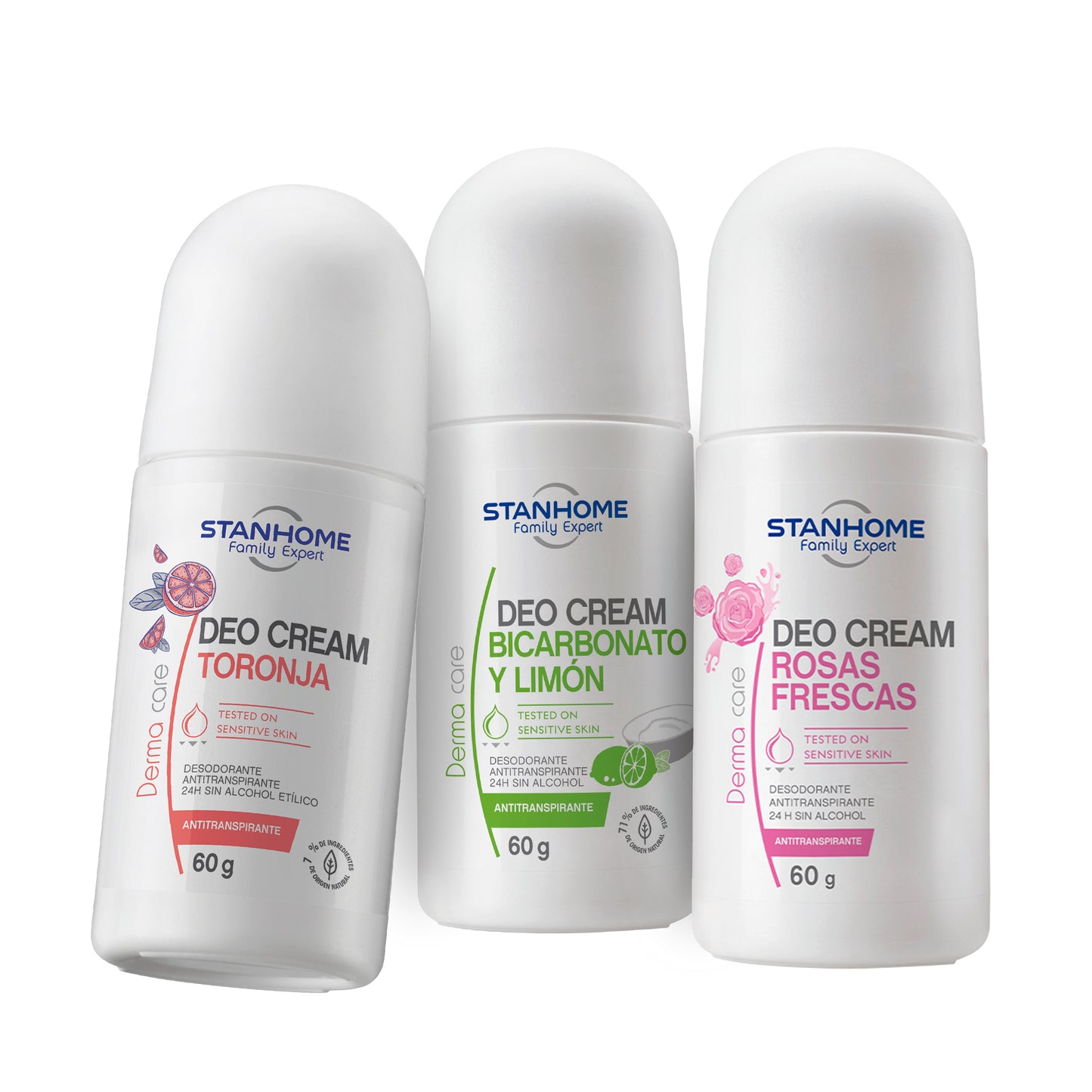 StanPack Tripack Deo 3 Piezas · Frescura y Protección Diaria
