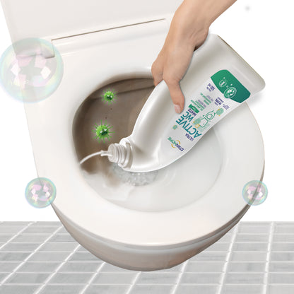 Ultra Active WC White 500 ML | Gel abrillantador desinfectante para inodoro