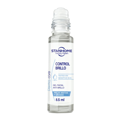 Roll On Control Brillo 8.5 ML | Gel Facial Anti-Brillo