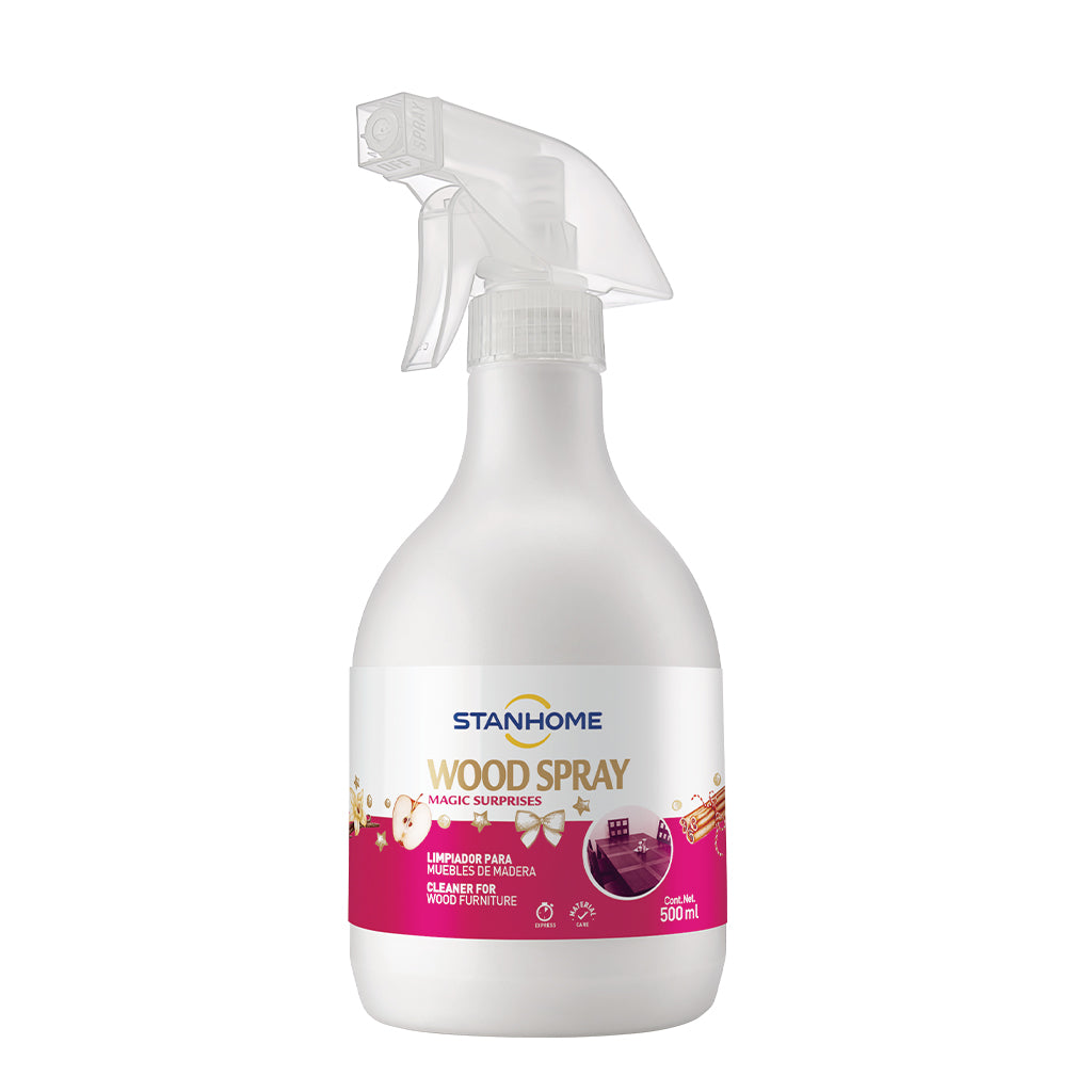 Wood Spray 500 ML | Limpiador para muebles de madera en spray