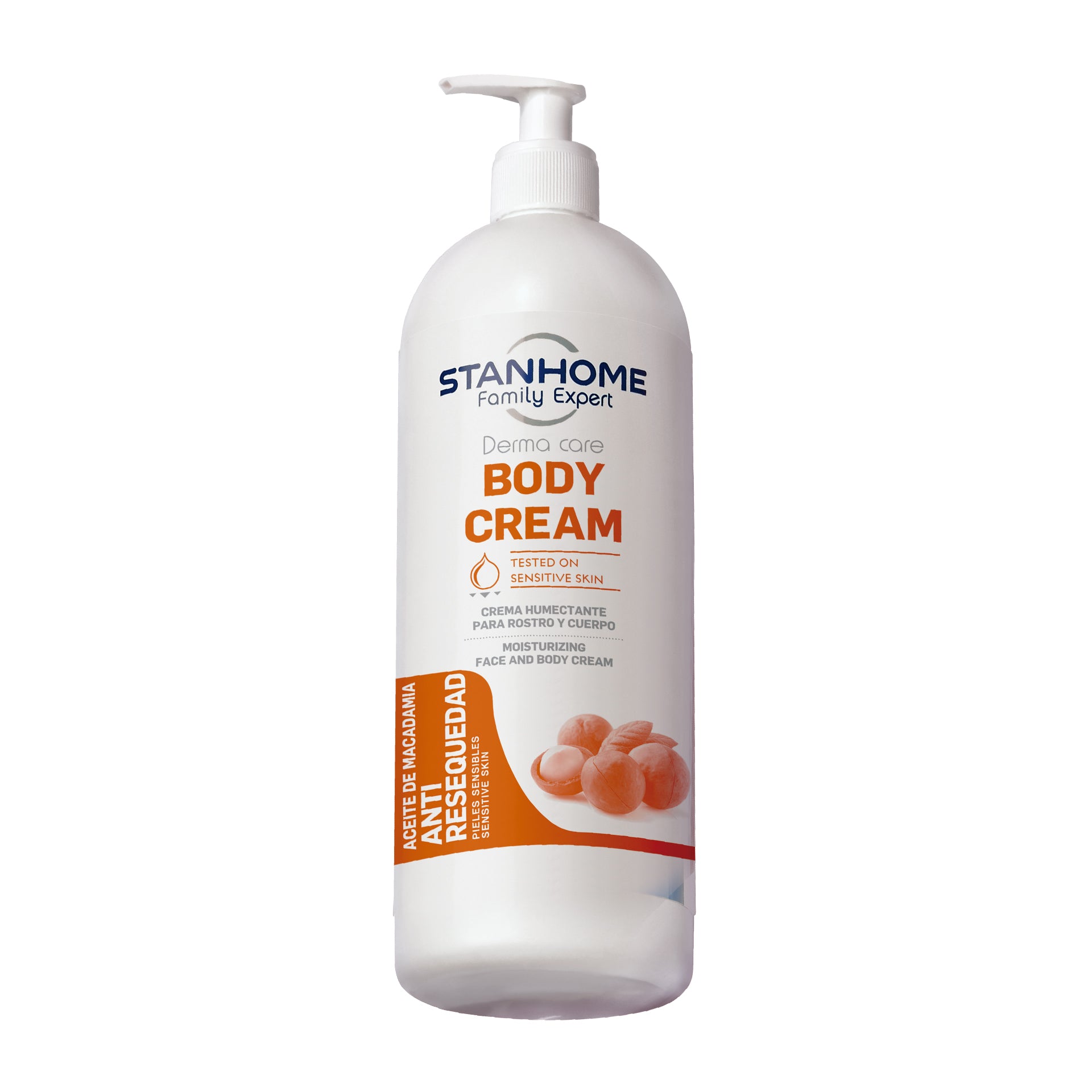 Body Cream 950 ML Crema corporal aceite de macadamia