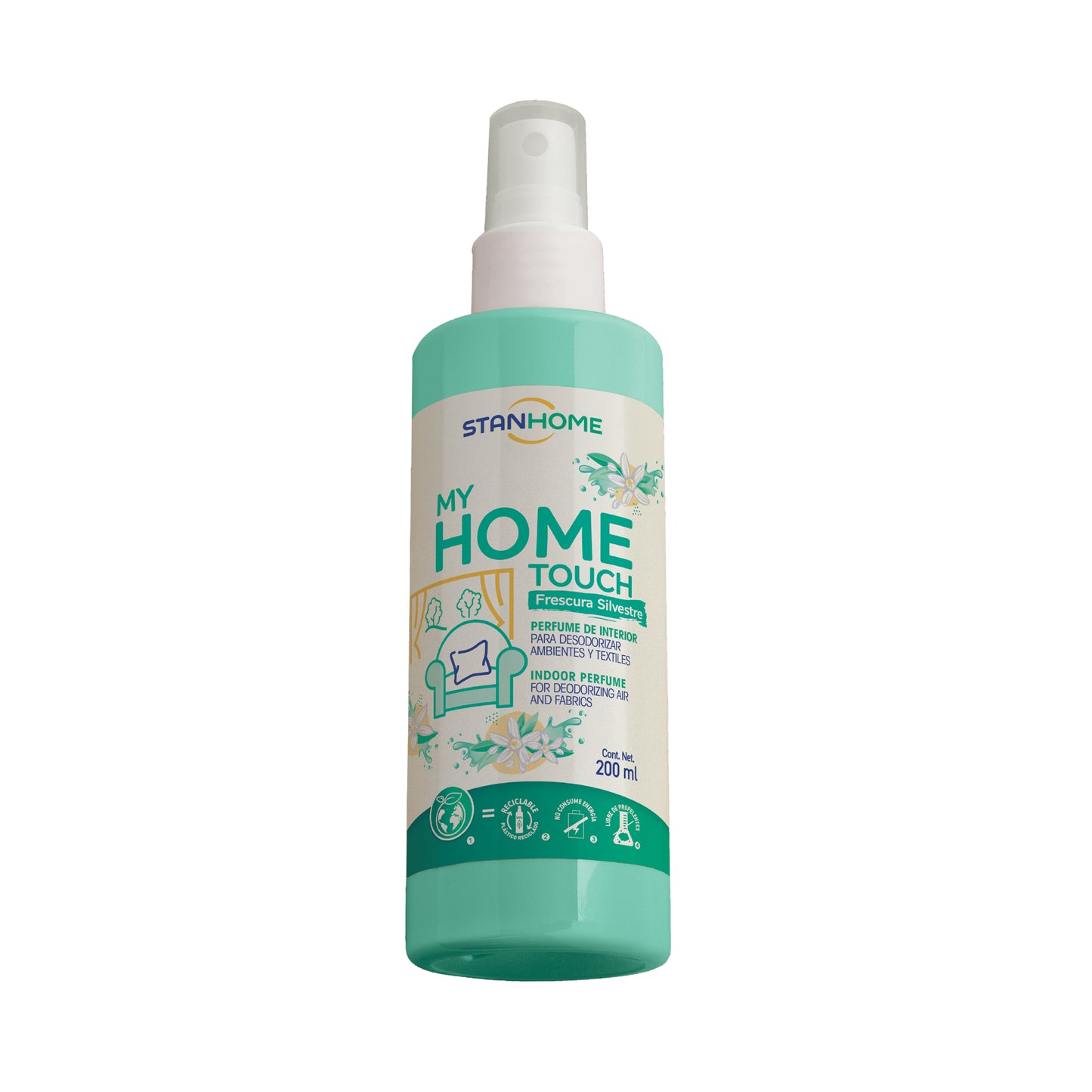 My Home Touch 200 ML | Perfume desodorizante de ambientes y textiles