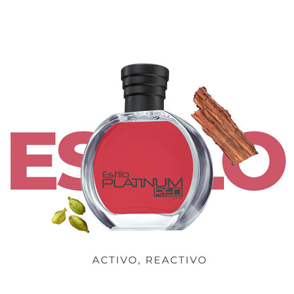 Kiotis Estilo Platinum 100 ML | Eau de Toilette para Hombre con Aceites Esenciales