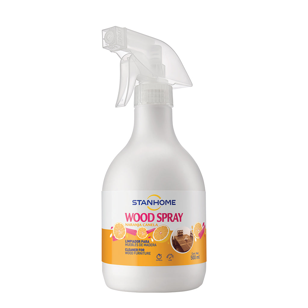 Wood Spray 500 ML | Limpiador para muebles de madera en spray