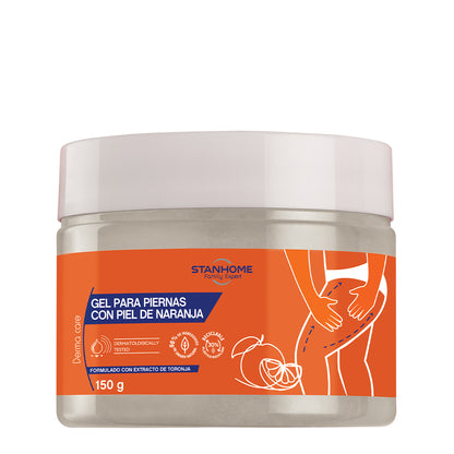 Gel para Piernas con Piel de Naranja 150 G | Gel reafirmante y tonificante para piernas