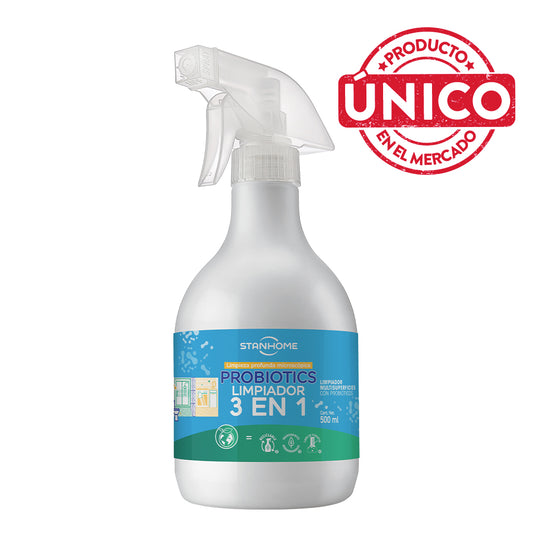 Probiotics Limpiador 3 en 1 Stanhome 500 ML | Limpieza microscópica profunda hasta por 4 semanas
