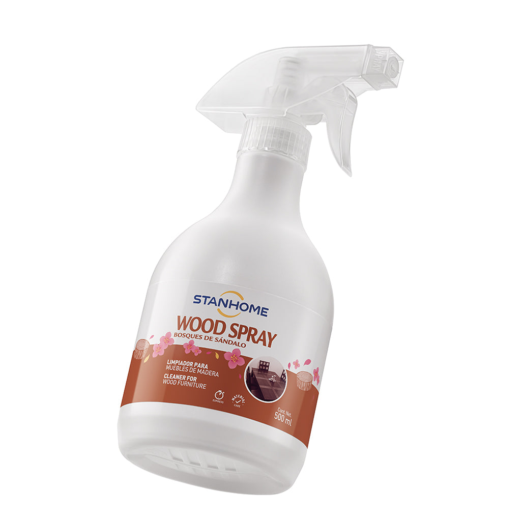 Wood Spray 500 ML | Limpiador para muebles de madera en spray