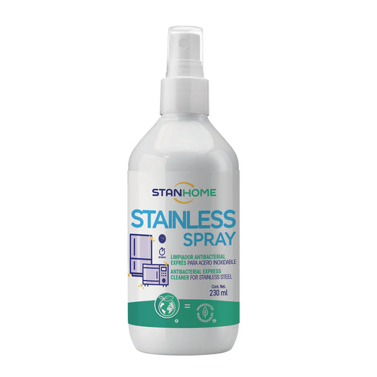 Stainless Spray 230 ML | Limpieza exprés y brillo para tu acero inoxidable