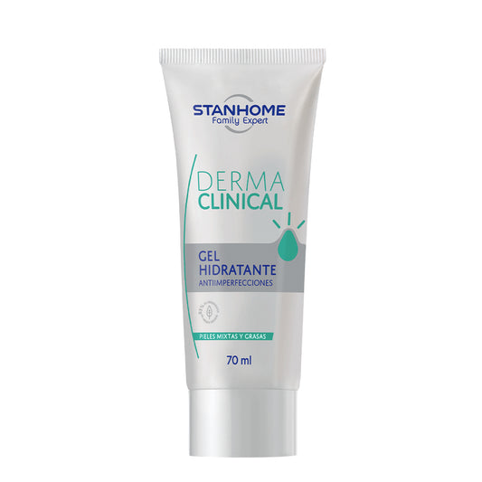 Derma Clinical Gel Hidratante Antiimperfecciones 70 ML | Hidratante facial para piel mixta y grasa con niacinamida