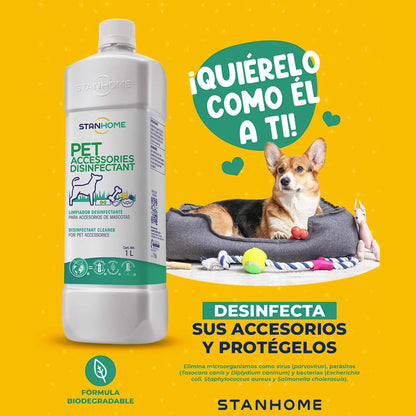 Pet Accessories Disinfectant 1L | Limpiador desinfectante para accesorios de mascotas