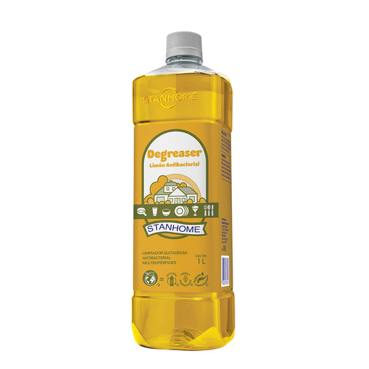 Degreaser Limón Antibacterial 1 L Edición 95.º Aniversario | Desengrasante para cocina con acción antibacterial – Stanhome