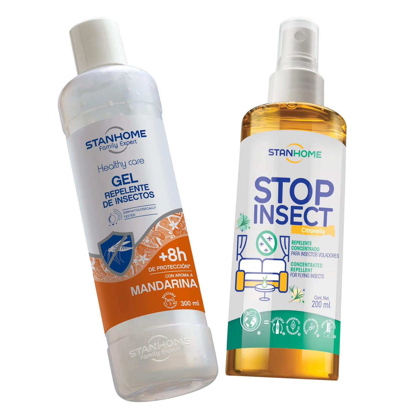 StanPack Dúo Anti-Insectos 2 Piezas · Protección para Hogar y Piel